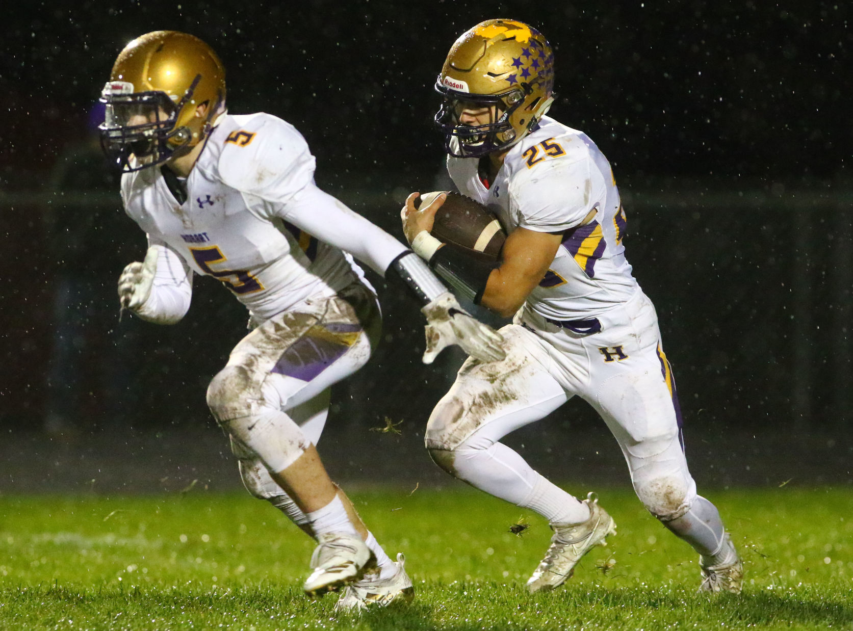 Hobart at Lowell football